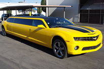 Bumblebee Camaro Limousine by Showtime Limousines Perth