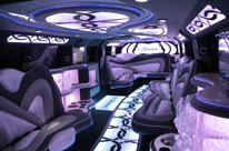 Perth Wedding Car - Silver chauffeured stretch limousine by Showtimelimos