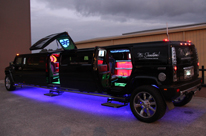 Black Hummer Limo Hire Perth by Showtime Limousine Hire Perth with Jet Door