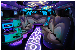 Hummer Luxury Interior for Perth Stretch Limousine Hire - Showtime Perths Best Limousines