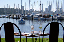 Limousine service Perth to or from your chosen Restaurant. Matilda Bay Restaurant WA Perth by Showtime Limousines . Perth limousine service transfers in the city can be in Chrysler limos, Hummer Limos or the Camaro Bumblebee Transformers limo