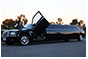 black limousine hire in Perth , the luxury Chrysler 300C